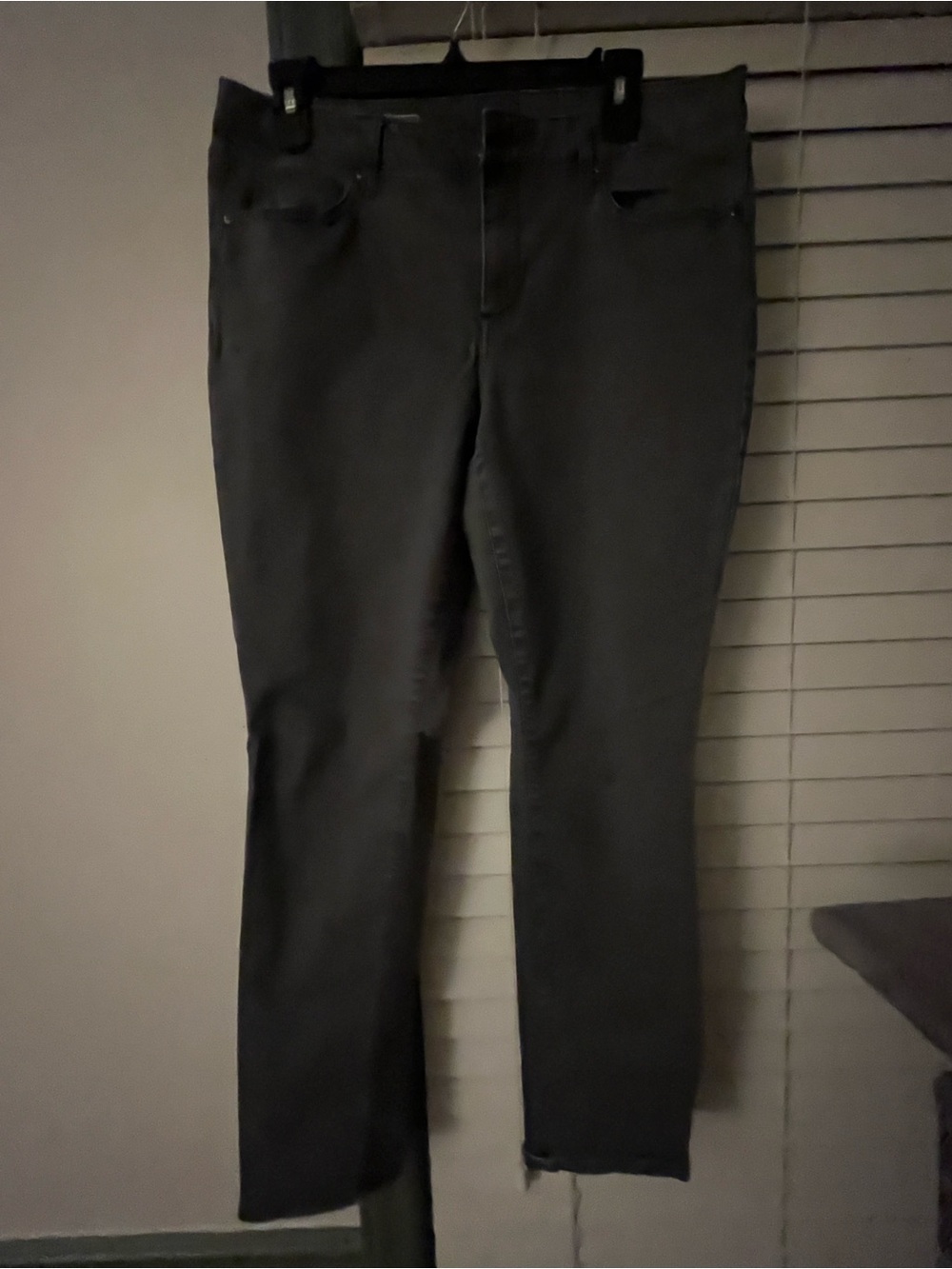 Sonoma Women's Dark Gray Straight-Leg Pants